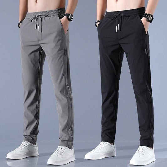 Perfect Regular Fit Super Stretchable Lycra Men's Track Pant- Pack of 2